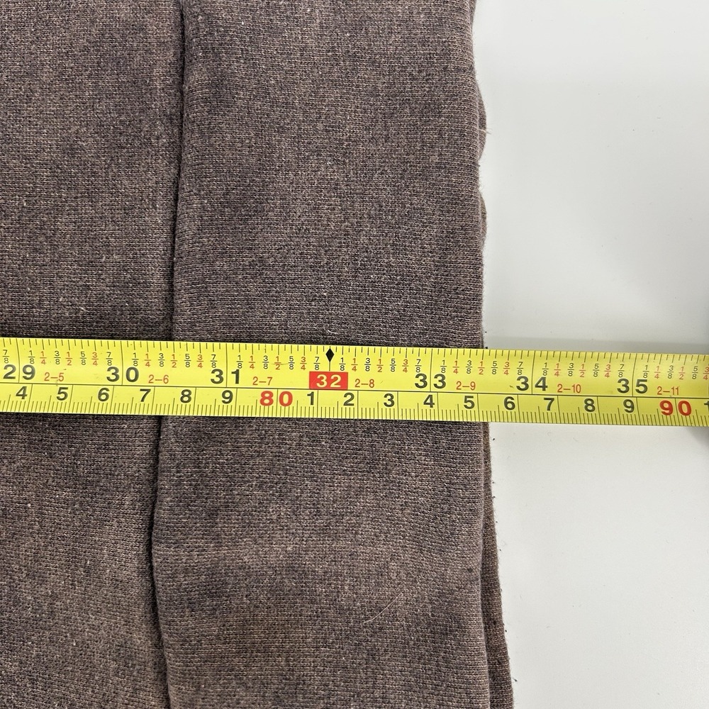 Royal‎ Blue Mens 2XL Brown Thermal Lined Full Zip Sweatshirt  Heavyweight Work - Picture 8 of 8
